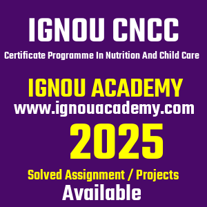 IGNOU CNCC SOLVED ASSIGNMENT 2025